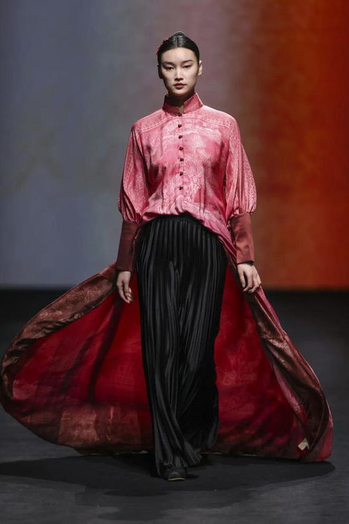 嘉定本土服裝品牌三登上海時裝周,演繹宋代服飾之美